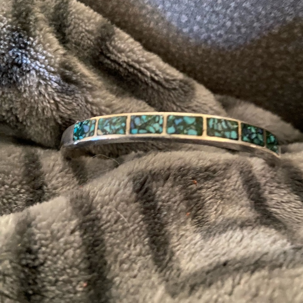 Sterling Silver with Turquoise Bracelet